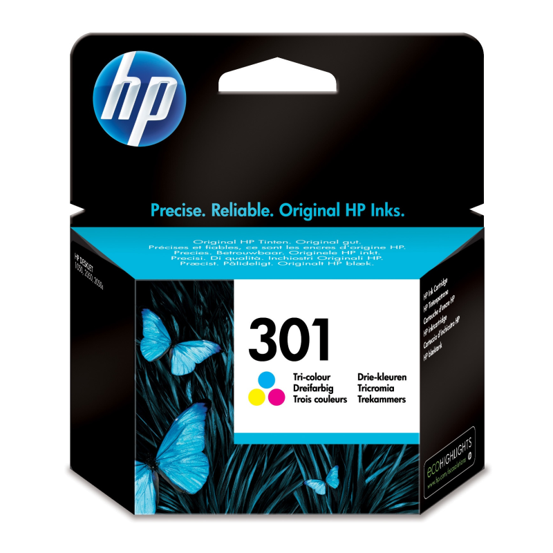 TINTA HP 301 TRICOLOR