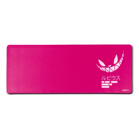 ALFOMBRILLA GAMING DRIFT EDICION ESPECIAL EL RUBIUS ROSA XL 900 X 350 X 3 MM