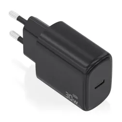 CARGADOR AISENS GAN 30W 1XUSB-C PD3-0 NEGRO