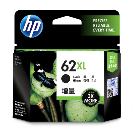 TINTA HP 62XL NEGRO