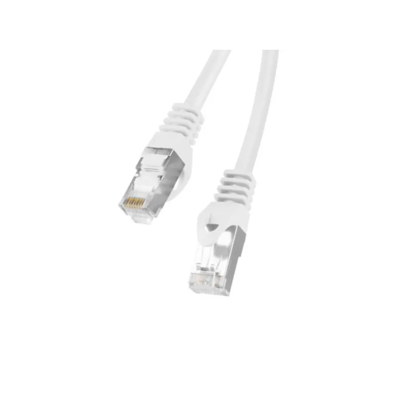 CABLE RED LANBERG LATIGUILLO CAT-6 FTP 1M BLANCO FLUKE PASSED