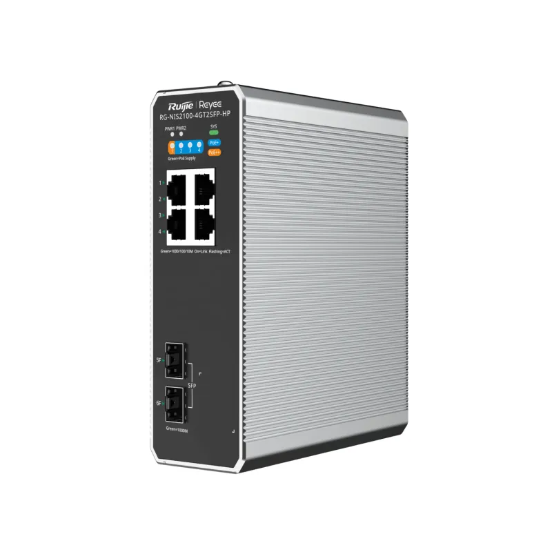 SWITCH INDUSTRIAL RUIJIE POE CLOUD CAPA 2