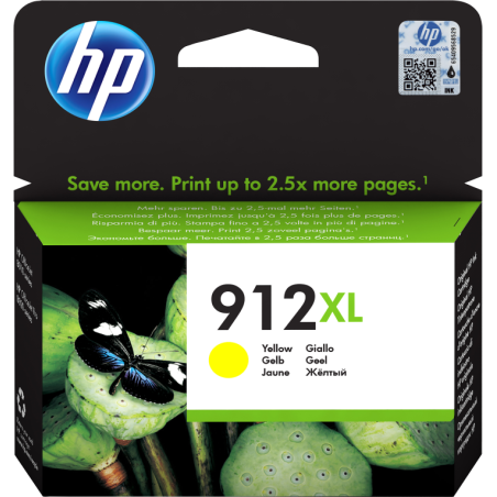 TINTA HP 912 XL AMARILLO