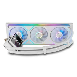 REFRIGERACION LIQUIDA NOX M-360 LCD 3XVENT 120MM PWM ARGB BLANCO