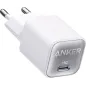 CARGADOR DE PARED ANKER NANO USB-C DE PARED 30W BLANCO