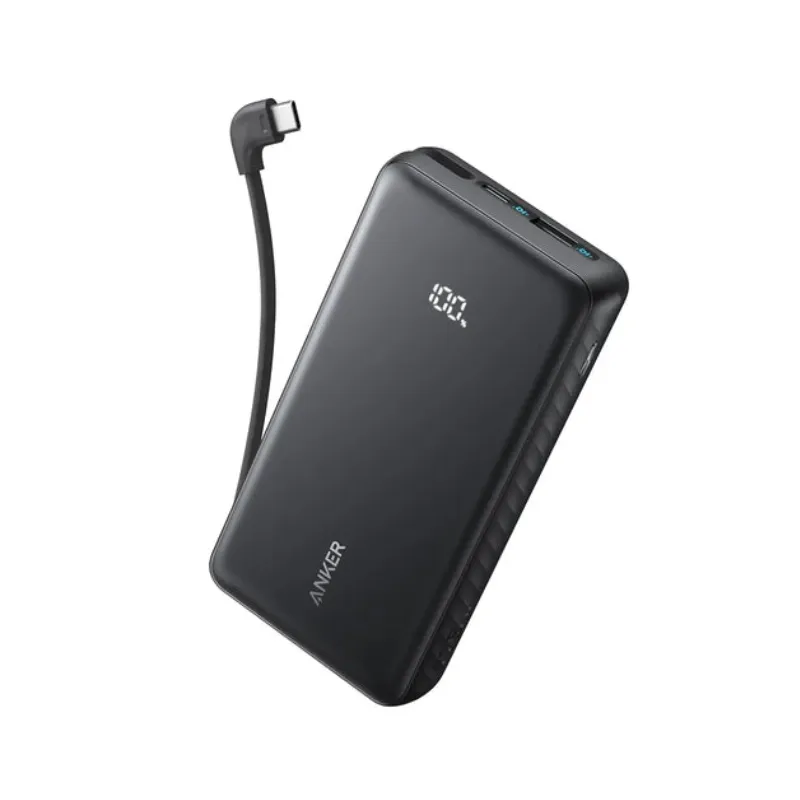 POWERBANK ANKER 20000 MAH 22-5W CON CABLE USB-C INTEGRADO