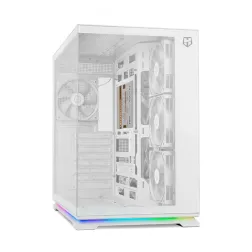 CAJA NOX ATX SEMITORRE HUMMER GALAXY ARGB BLANCA