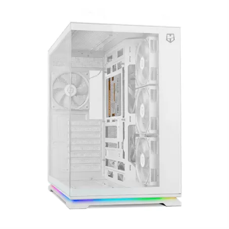 CAJA NOX ATX SEMITORRE HUMMER GALAXY ARGB BLANCA