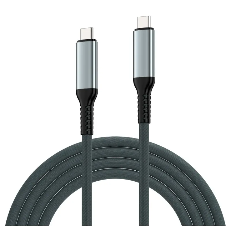 EWENT CABLE USB 4 GEN 3 TIPO C MACHO A MACHO, FABRIC, 1M