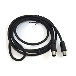CABLE ANTENA PEPEGREEN NEGRO 1-8M M-M