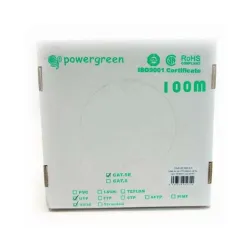 BOBINA DE CABLE PEPEGREEN CAT5e 100M RIGIDO EXTER