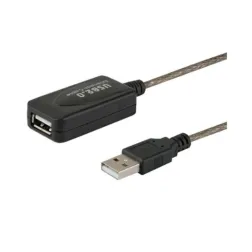 CABLE ALARGADOR PUERTO USB 2-0 5M NEGRO SAVIO