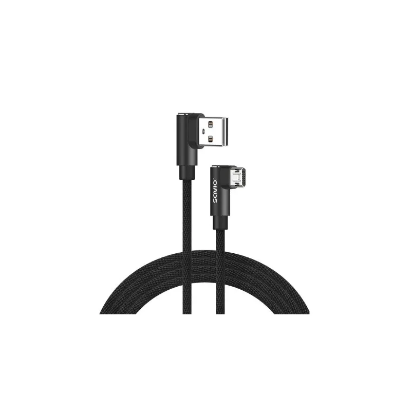 CABLE REVERSIBLE USB SAVIO MICRO A USB-A 2M CL-162