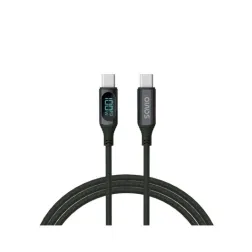 CABLE USB-C SAVIO CL-174 NEGRO