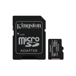 Tarjeta de Memoria Kingston CANVAS Select Plus 512GB microSD XC con Adaptador- Clase 10- 100MBs