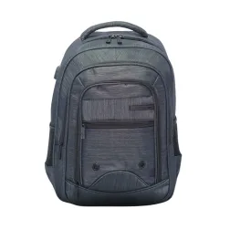 MOCHILA PORTATIL UNICROSS STEEL 18 NEGRO