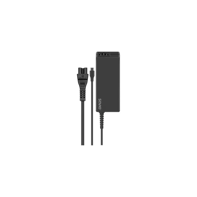ADAPTADOR CORRIENTE SAVIO USB-C 65W ZA-01