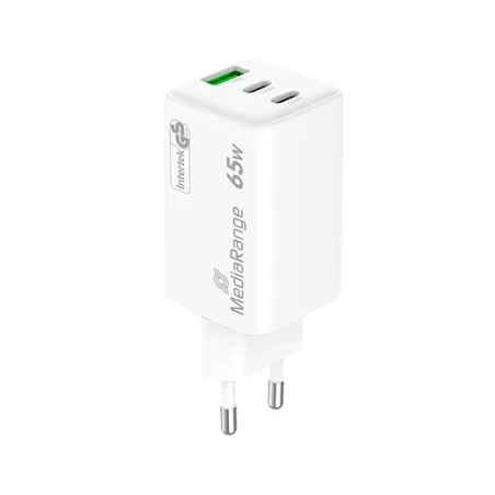 CARGADOR MEDIARANGE TRIPLE USB-A Y USB-C 65W