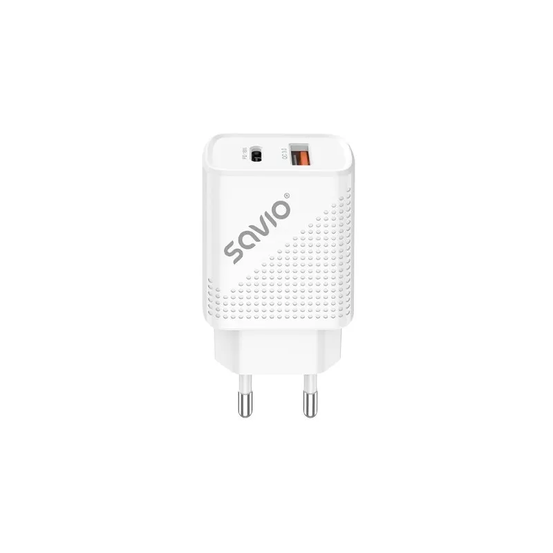 CARGADOR SAVIO LA-05 DUAL 18W USB 3-0