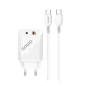 CARGADOR SAVIO LA-05 DUAL 18W USB 3-0 + CABLE