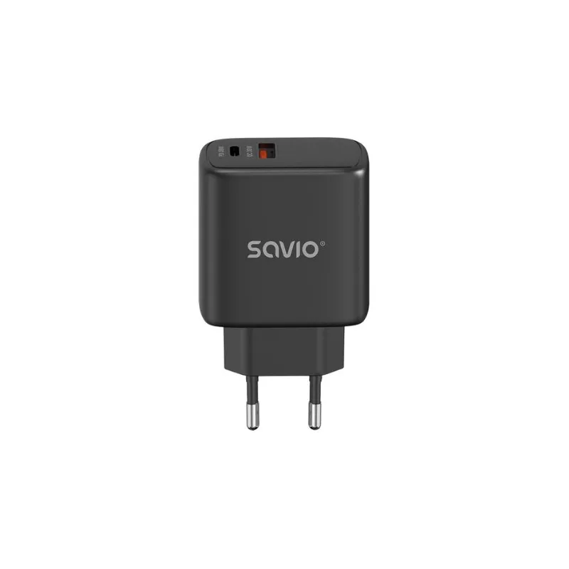 CARGADOR SAVIO LA-06 DUAL 30W USB 3-0