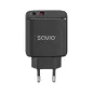 CARGADOR SAVIO LA-06 DUAL 30W USB 3-0