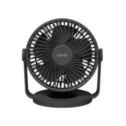 VENTILADOR ESCRITORIO USB SAVIO AD-01 BLACK