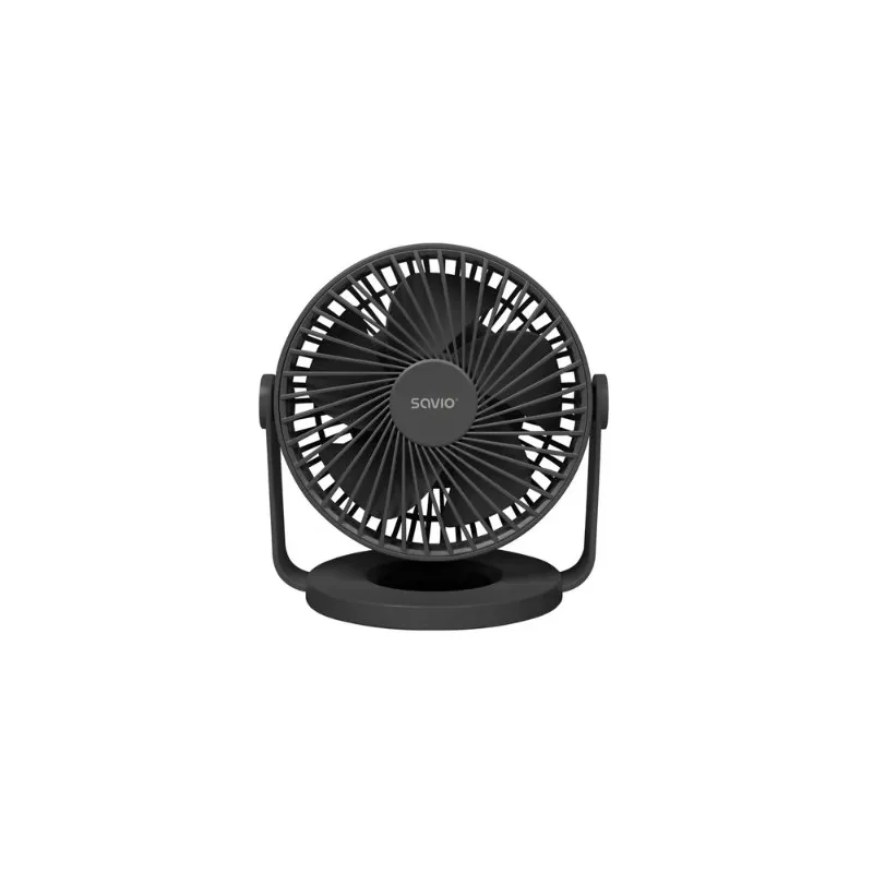 VENTILADOR ESCRITORIO USB SAVIO AD-01 BLACK