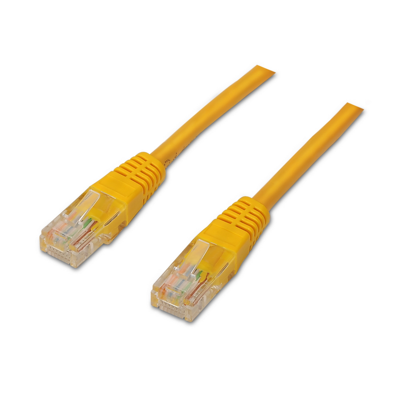 Cable de Red RJ45 UTP Aisens A135-0253 Cat-6- 50cm- Amarillo