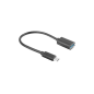 ADAPTADOR USB LANBERG USB-C M 3-1 A USB-A H 15CM OTG NEGRO