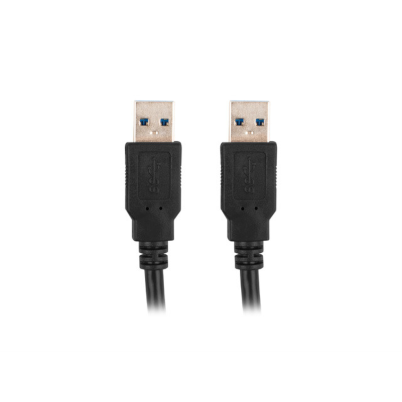 CABLE USB 3-0 LANBERG MACHO-MACHO 1-8M NEGRO