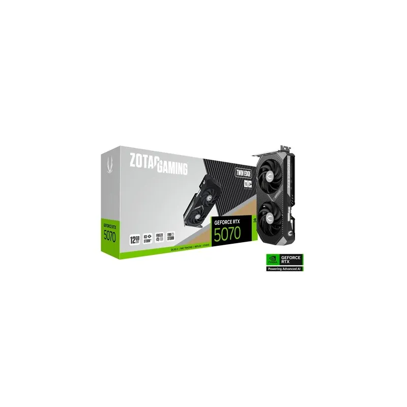 TARJETA GRÁFICA ZOTAC RTX 5070 TWIN EDGE OC 12GB