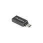 ADAPTADOR USB LANBERG USB-C M 3-1 A USB-A H OTG NEGRO