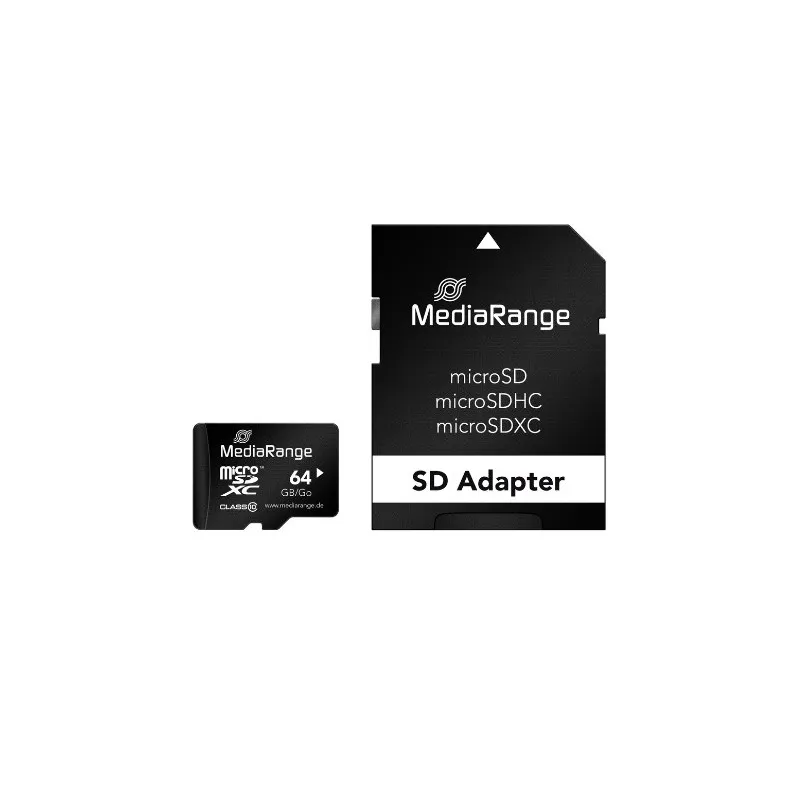 MEM MICRO SDXC 64GB MEDIARANGE + ADAPTADOR SD