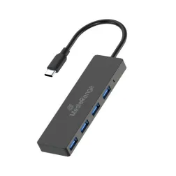 HUB MEDIARANGE USB-C 4XUSB 3-0