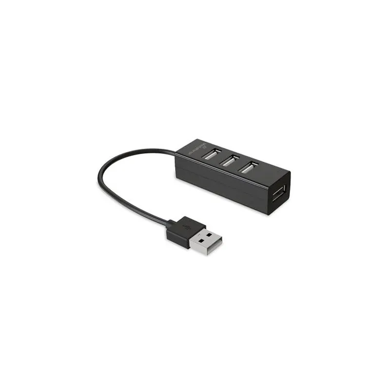 HUB 4 PUERTOS 2-0 MEDIARANGE MRCS502 BLACK