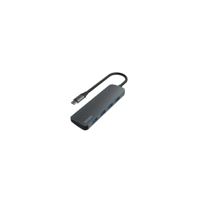 HUB USB-C 3-1 SAVIO AK-54