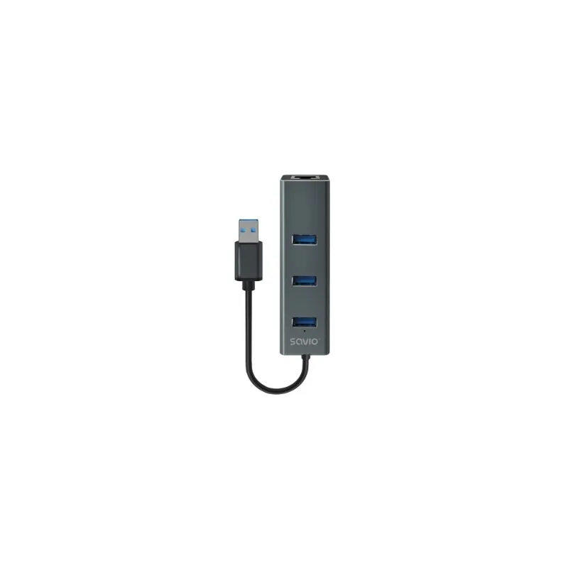 HUB USB-A A RJ-45 SAVIO AK-58