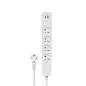 REGLETA DE 4 ENCHUFES + 2XUSB 1-5M SAVIO LZ-11
