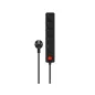 REGLETA DE 5 ENCHUFES SAVIO LZ-15 BLACK