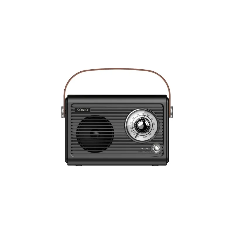 RADIO PORTATIL SAVIO RS-01 BLACK-BROWN