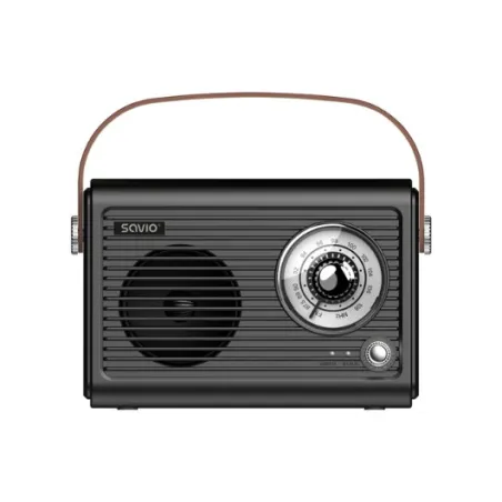 RADIO PORTATIL SAVIO RS-01 BLACK-BROWN