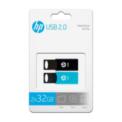 USB 2-0 HP 32GB X 2 TWIN