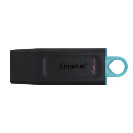 USB 3-2 KINGSTON 64 GB DATATRAVELER EXODIA NEGRO - TURQUESA