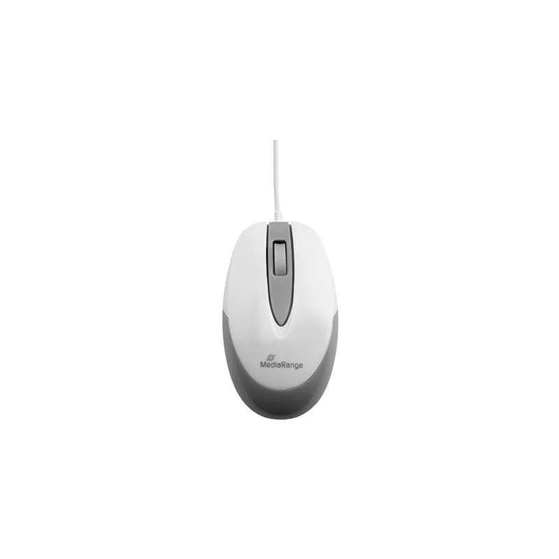 RATON OPTICO MEDIARANGE MROS214 WHITE-GREY