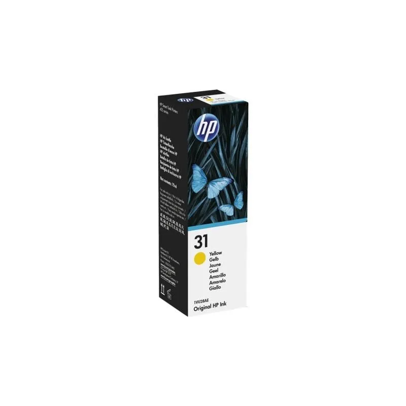 Botella de Tinta Original HP nº31- Amarillo
