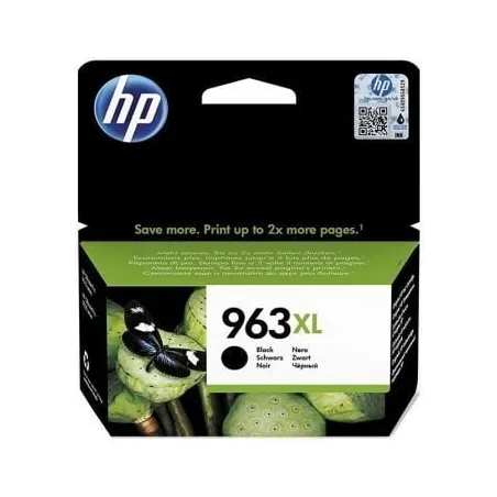 Cartucho de Tinta Original HP nº963 XL Alta Capacidad- Negro