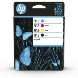 Cartucho de Tinta Original HP nº912 Multipack- Negro- Magenta- Cian- Amarillo