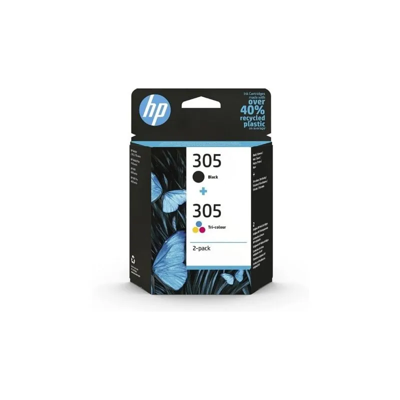 Pack 2 cartucho tinta hp 305
