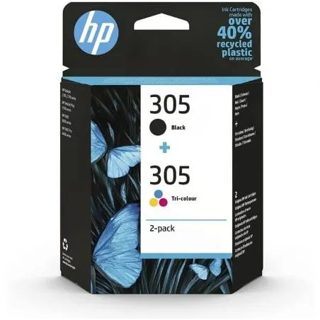 Pack 2 cartucho tinta hp 305